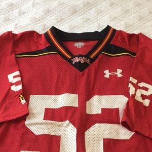 UA Maryland Terps Football Jersey